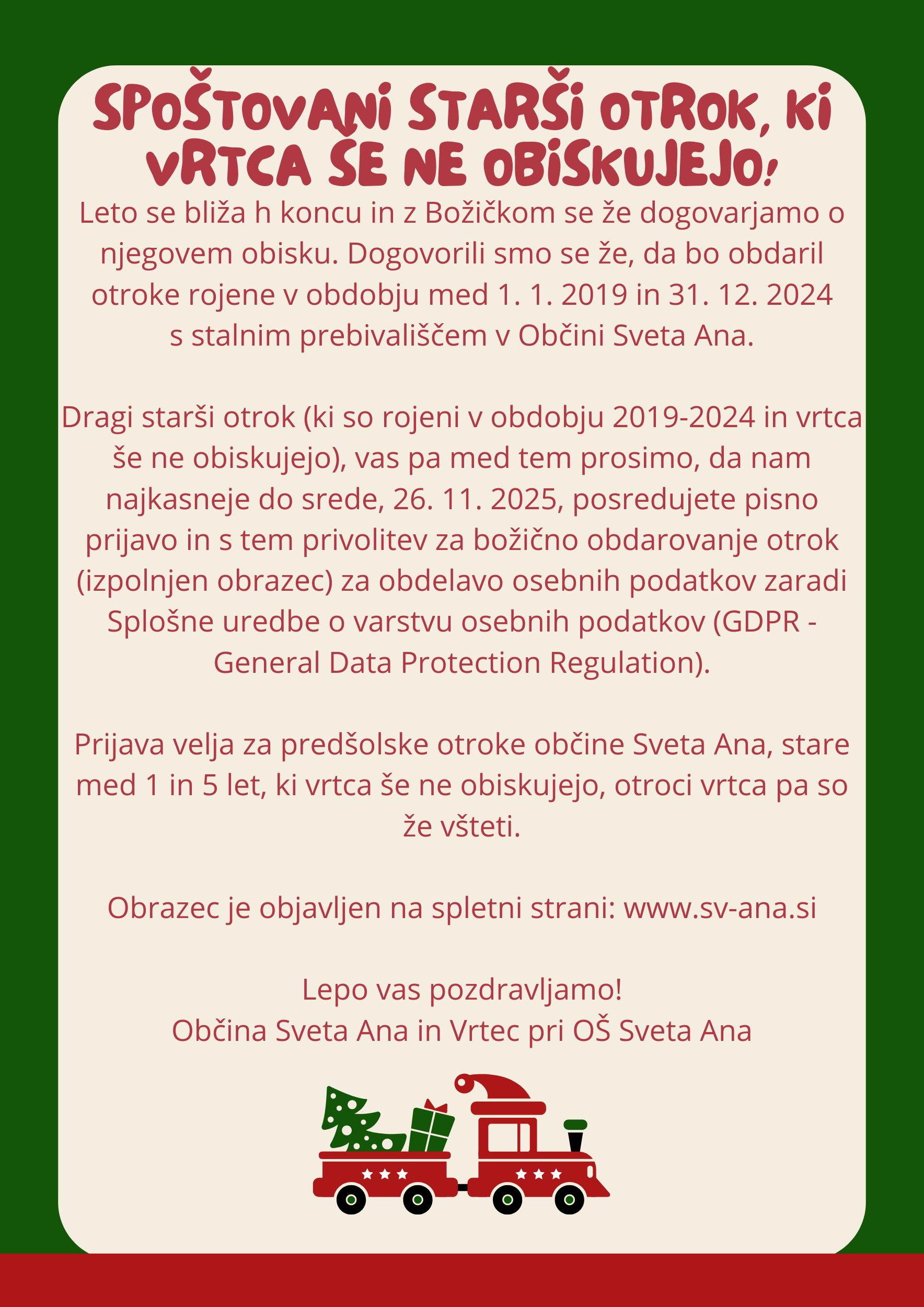 Green Illustration Christmas Toy Drive Flyer 2