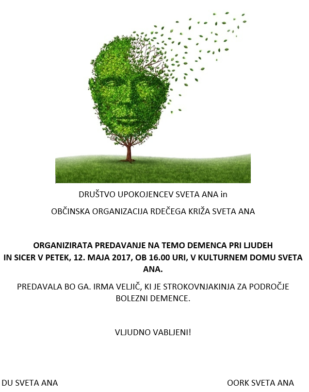 Vabilo demenca