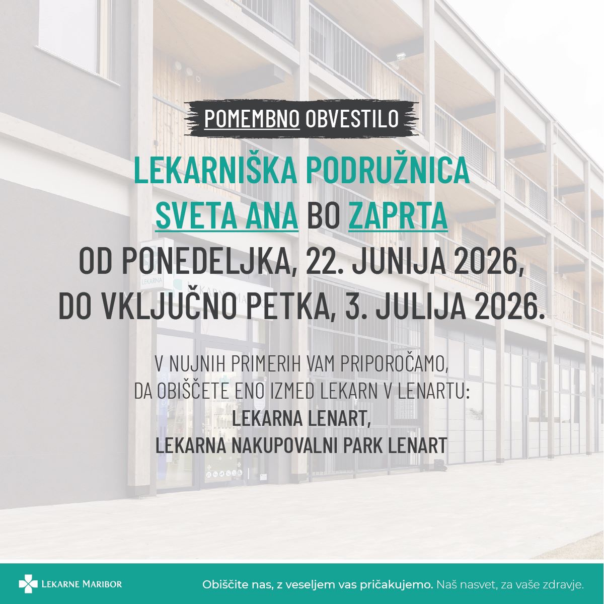 Objava JUNIJ 2026