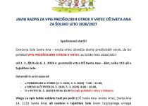 VABILO NA VPIS V VRTEC