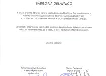 VABILO NA DELAVNICO V OKVIRU PROJEKTA ZDRAVO V NARAVO